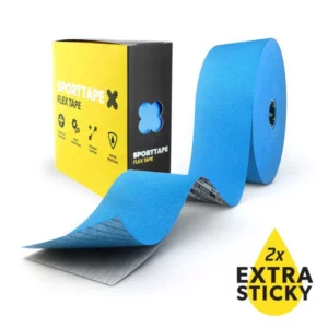 sporttape blue extra sticky 5cm x 22m
