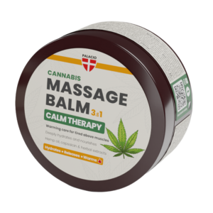 Masažni grelni balzam s konopljinim oljem 300 ml - 3v1